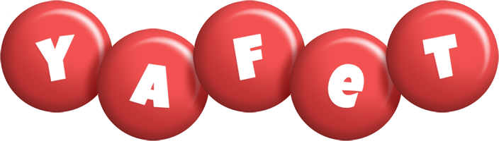 Yafet candy-red logo