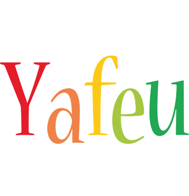 Yafeu birthday logo