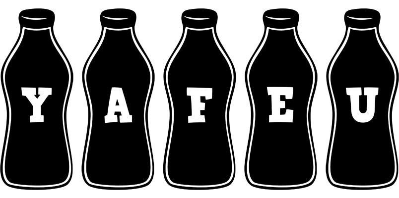 Yafeu bottle logo