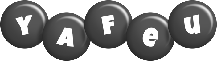 Yafeu candy-black logo
