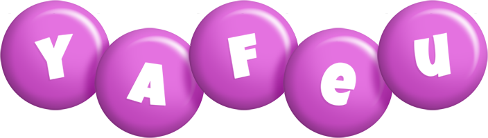 Yafeu candy-purple logo