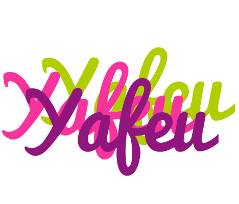 Yafeu flowers logo