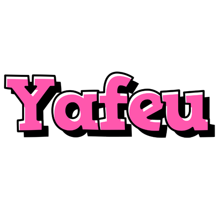 Yafeu girlish logo