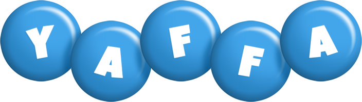 Yaffa candy-blue logo