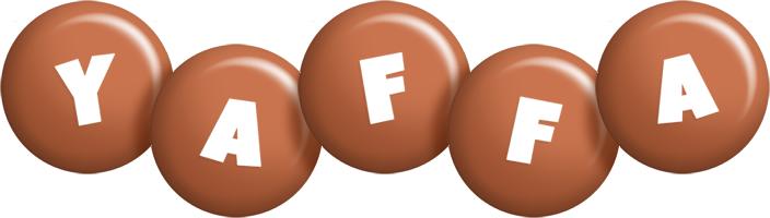 Yaffa candy-brown logo