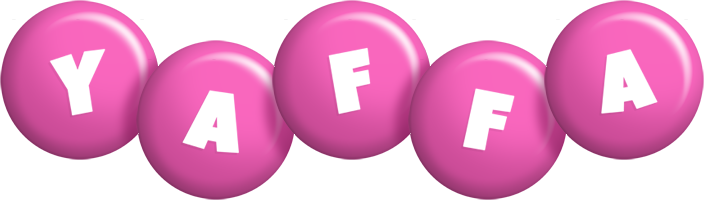 Yaffa candy-pink logo