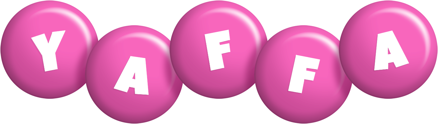 Yaffa candy-pink logo