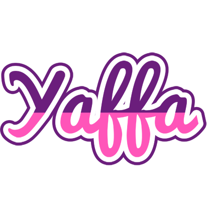 Yaffa cheerful logo