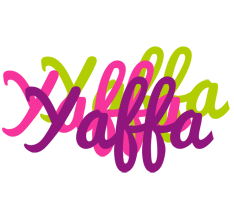 Yaffa flowers logo