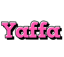 Yaffa girlish logo