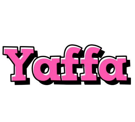 Yaffa girlish logo
