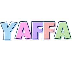 Yaffa pastel logo