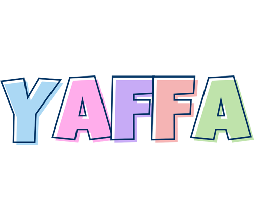 Yaffa pastel logo