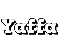 Yaffa snowing logo