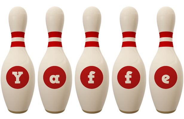 Yaffe bowling-pin logo