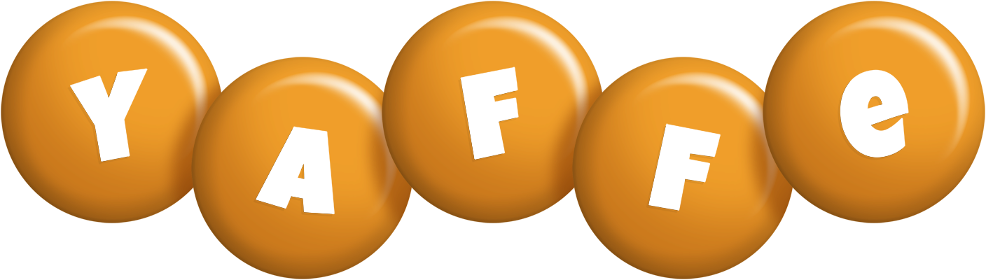 Yaffe candy-orange logo
