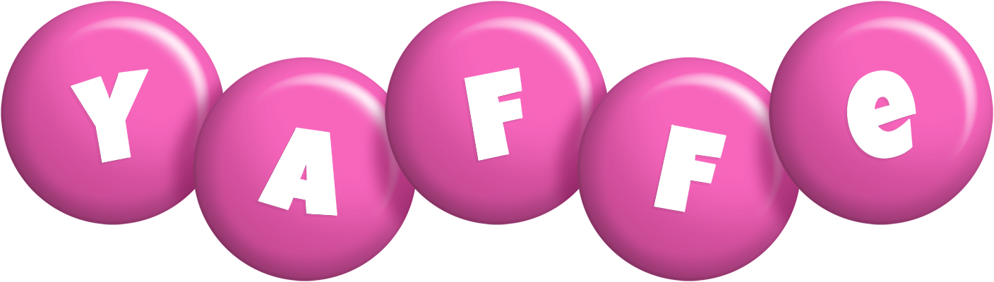 Yaffe candy-pink logo