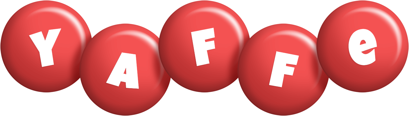 Yaffe candy-red logo