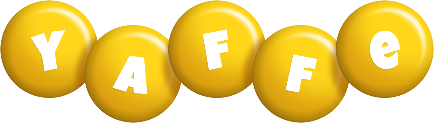 Yaffe candy-yellow logo