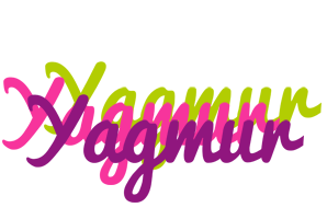 Yagmur flowers logo