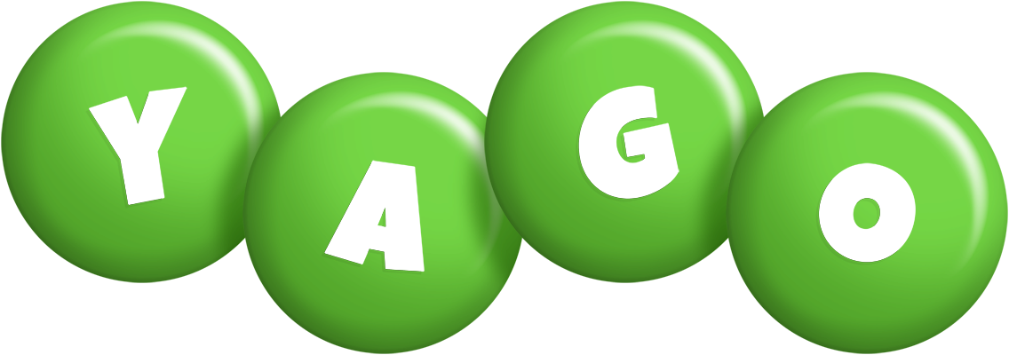 Yago candy-green logo