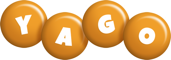 Yago candy-orange logo