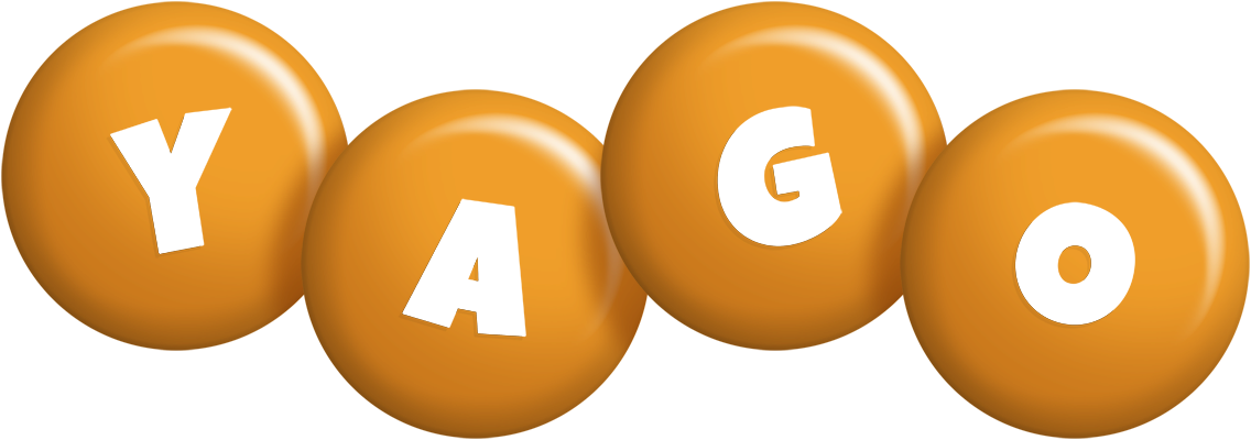 Yago candy-orange logo