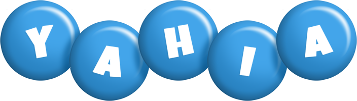 Yahia candy-blue logo