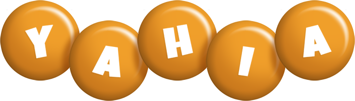 Yahia candy-orange logo