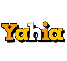Yahia cartoon logo
