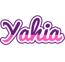 Yahia cheerful logo