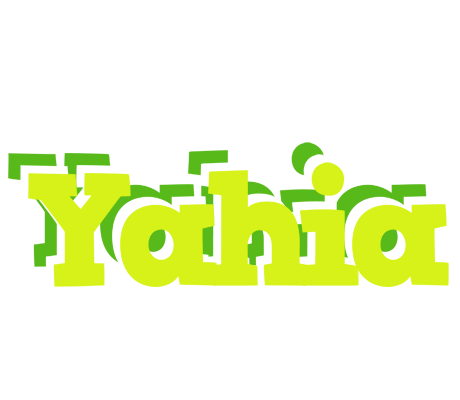Yahia citrus logo
