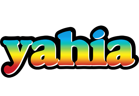 Yahia color logo