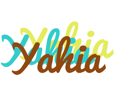 Yahia cupcake logo