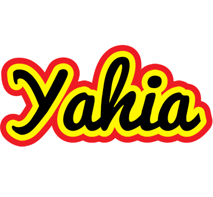 Yahia flaming logo