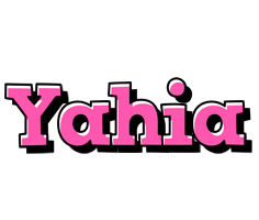 Yahia girlish logo