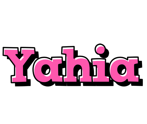 Yahia girlish logo
