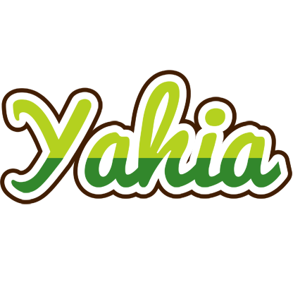 Yahia golfing logo