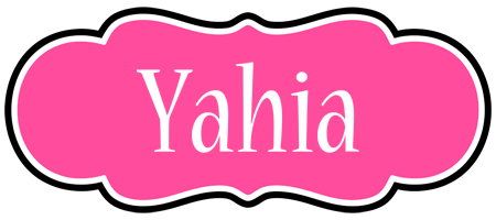 Yahia invitation logo