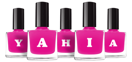 Yahia nails logo