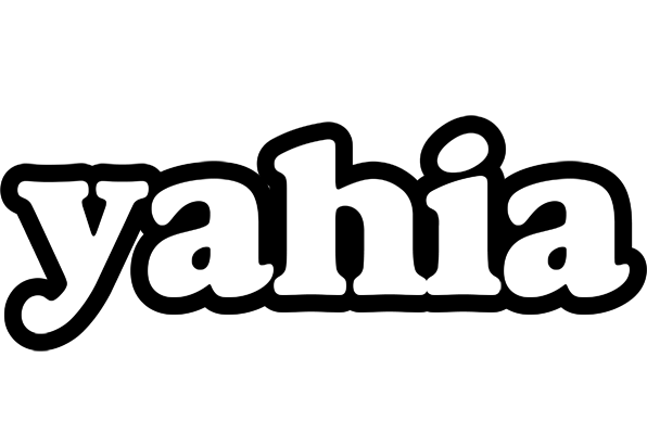 Yahia panda logo