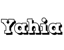 Yahia snowing logo