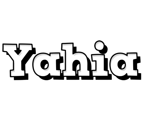 Yahia snowing logo