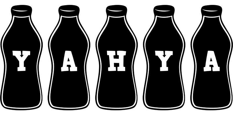 Yahya bottle logo