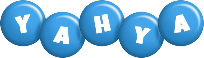 Yahya candy-blue logo