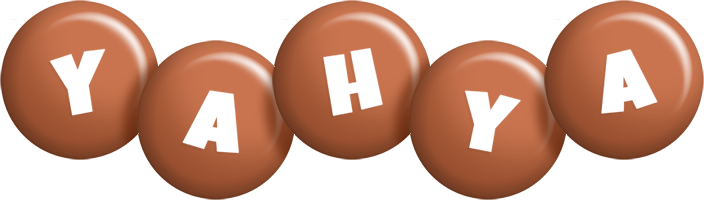 Yahya candy-brown logo