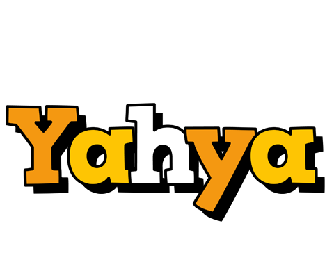 Yahya cartoon logo