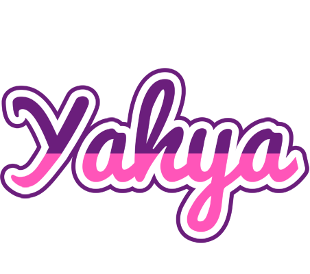 Yahya cheerful logo