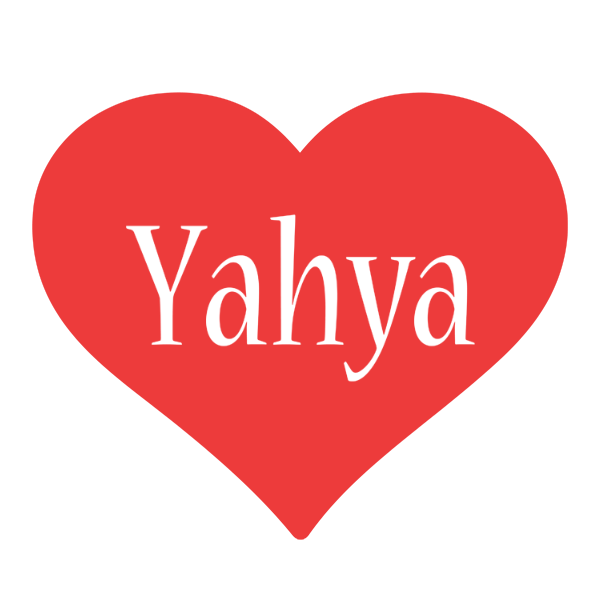 Yahya love logo