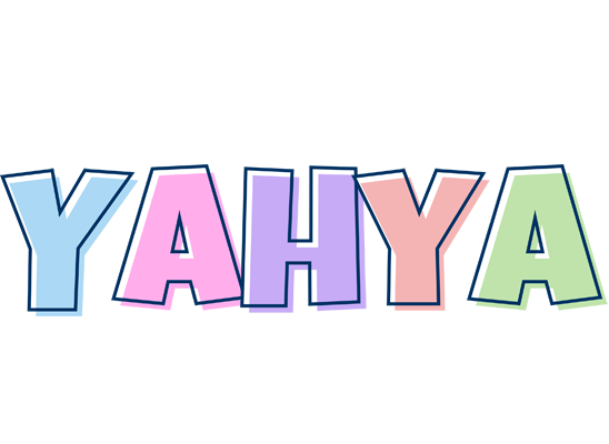 Yahya pastel logo